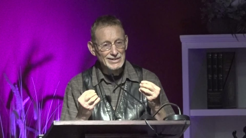 Rev. Jeffrey Bullington speaking at Homecoming 2026